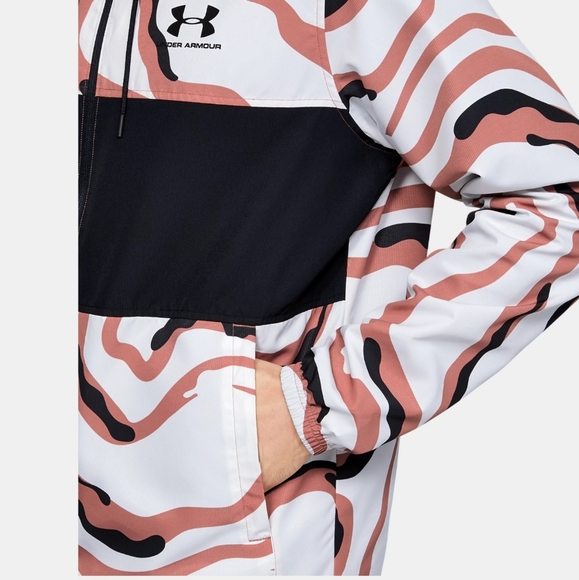 Under Armour Men's UA Sportstyle Camo Windbreaker Jacket 1352023 226 Brown sz XL - Picture 5 of 8